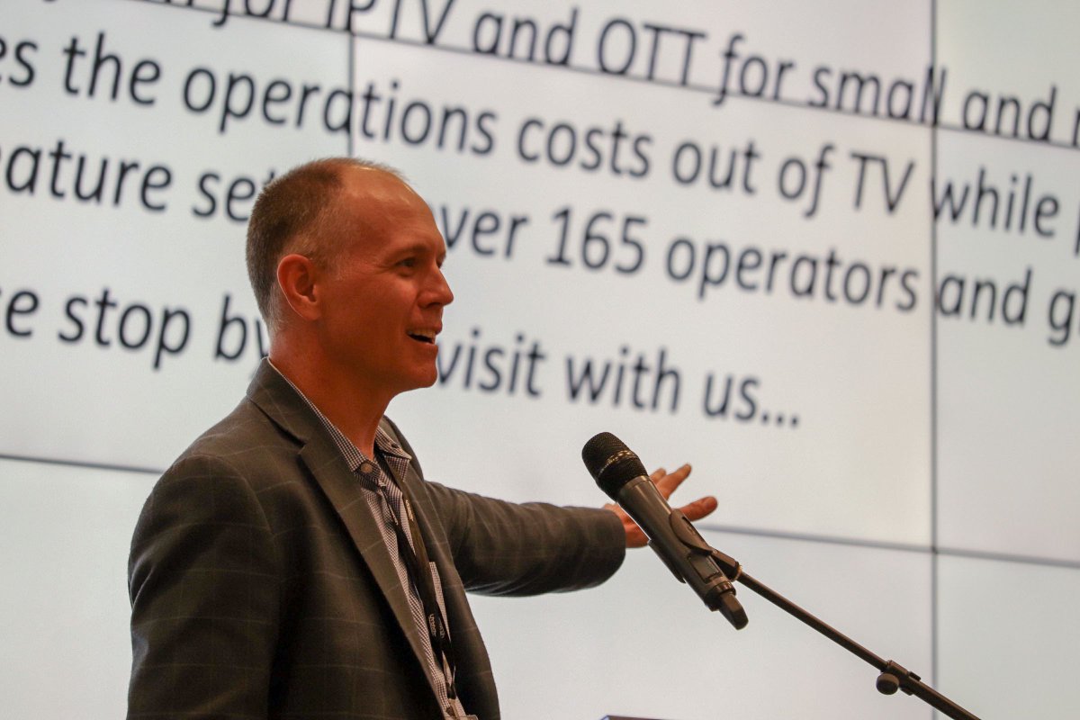 Adtran's tweet image. What a way to kick off #adtranBBSS19! We are excited for the days to come and look forward to hearing from some amazing speakers. Thank you to all of our sponsors, let’s have a great week! #ADTRAN #BBSS19 #Broadband #Solutions #Software