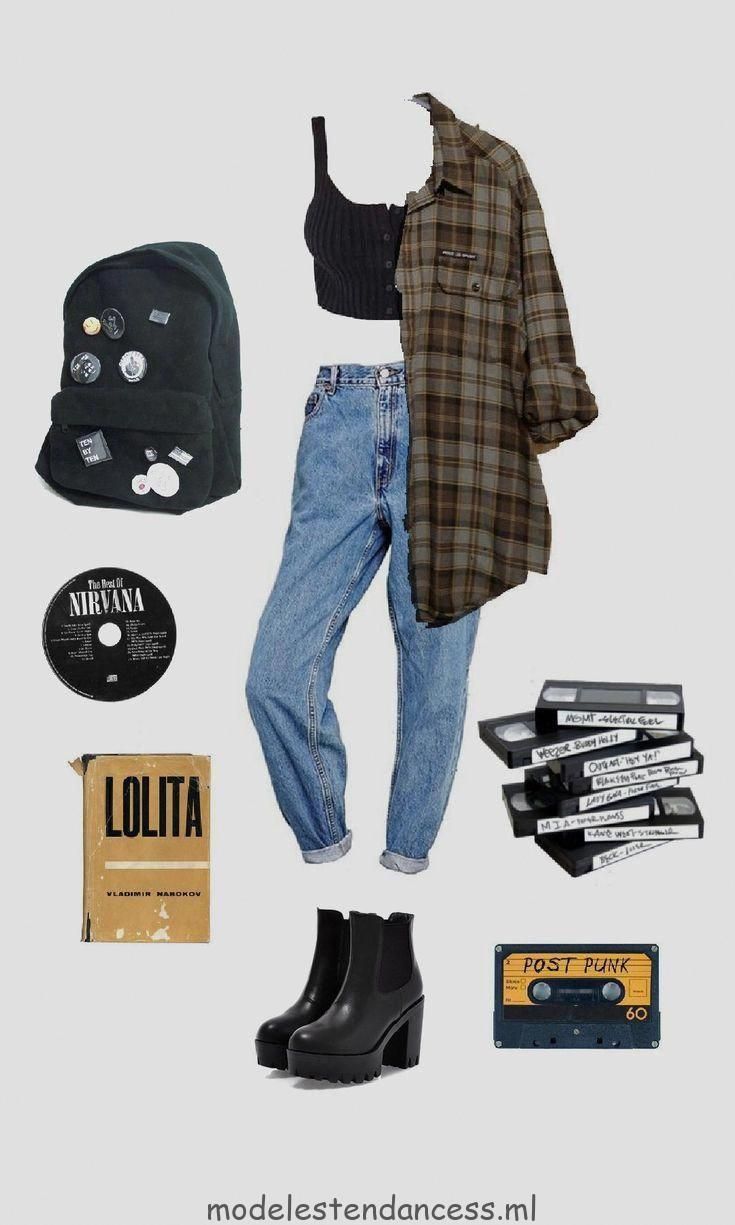 Looks Fashion on X: Outfits - Grunge-Outfits 2019 Grunge Fashion