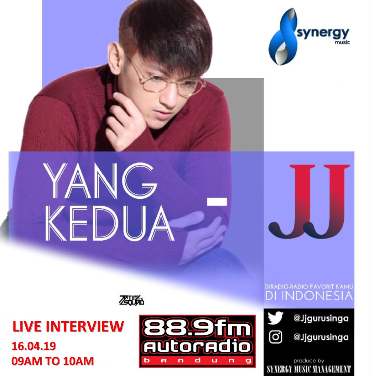 pagi ini ada <a href="/JJGurusinga/">JJ GURUSINGA</a> mampir ke <a href="/autoradio889fm/">Auto Radio 88,9 FM</a> ..stay tune ya autopeople