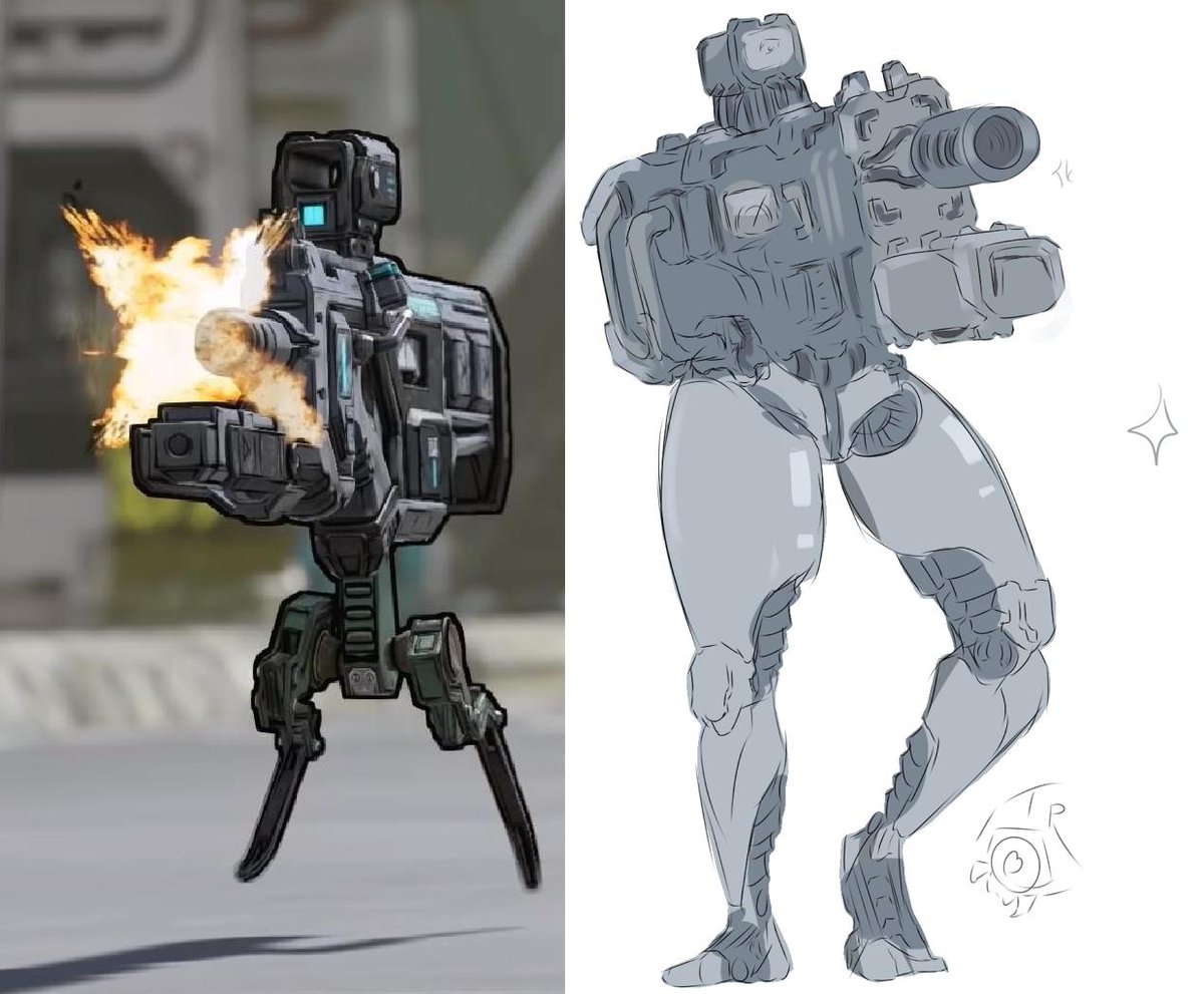 ThiccRobots's tweet photo. How bout that #Borderlands3 trailer? #GunWithLegs #Thicc
This actually made front page on reddit! https://t.co/1ovrsHKDB5 https://t.co/GaDi33zxFk