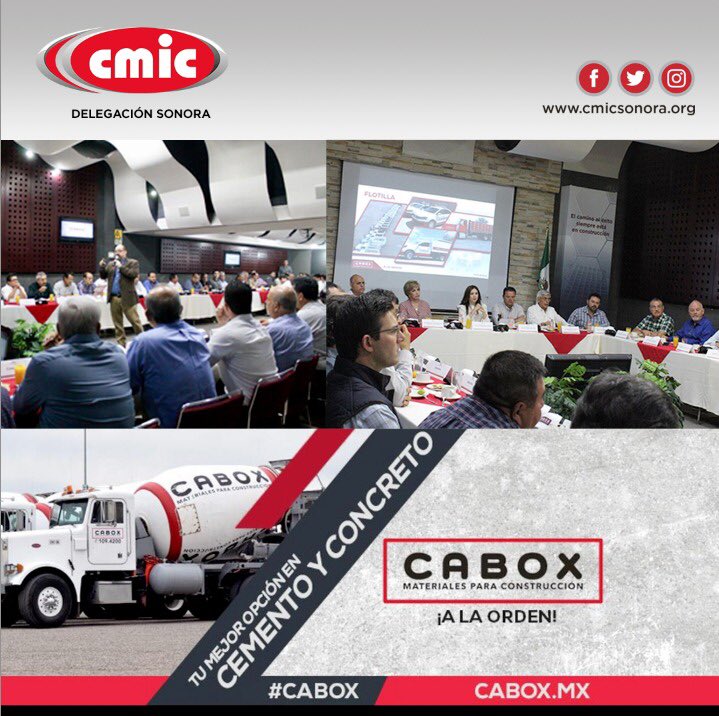 cmicsonora's tweet photo. Agradecemos a la empresa #CABOX y a sus representantes, Omar Orantes Castillo y Antonio Ruiz Castro, por su participación en el desayuno con empresarios de la construcción. https://t.co/N9ie3TnEsb