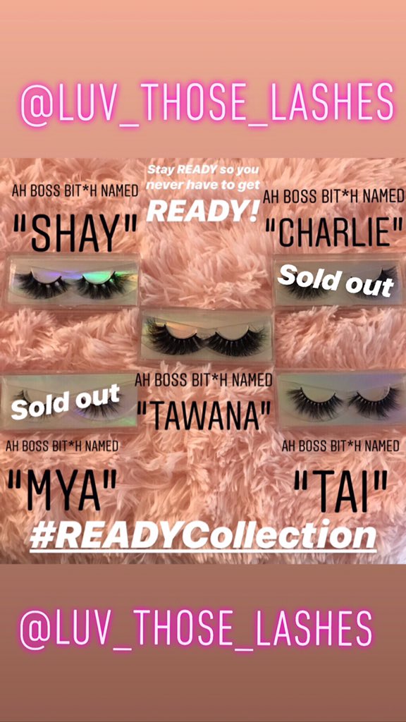 Get your lashes before they are gone. Follow luv_those_lashes On IG and FB #raleighlashes #raleighminklashes #volumelashtech #3dstripminks #rduvolomeminks #3dminklashes #minkstriplashes #lashapplicators #vloumeminklashes #minklashextensions #minkstriplashes #raleighhairstylist