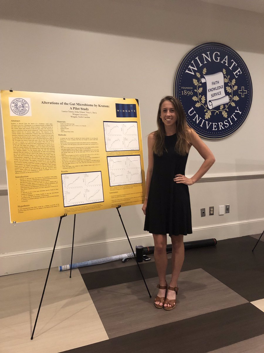 Wingate_XCTF's tweet image. We always get excited to see our student athletes conducting research and presenting at the annual Wellspring Symposium. Lauryn presented for the second year in a row today! #faithknowledgeservice