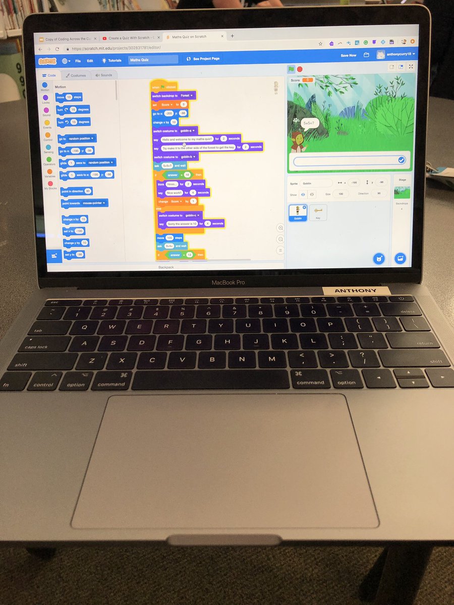Great time coding with @michaelteacher #EdTechTeam