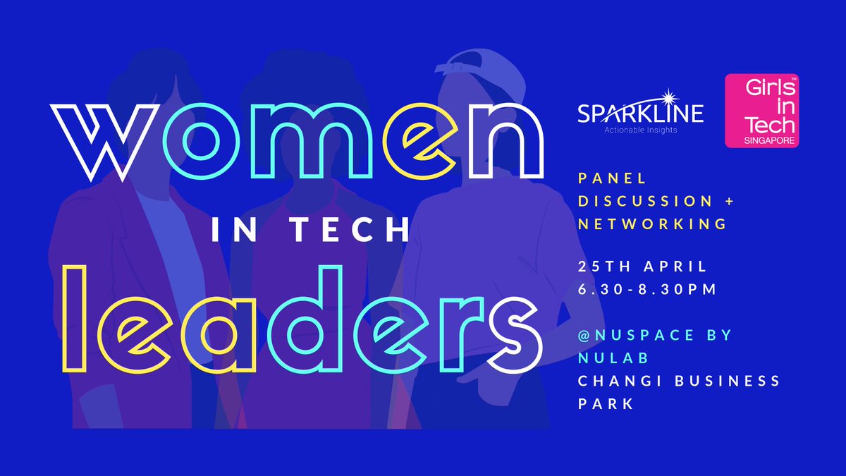 [J-10] Our April #meet-up co-organised with @GirlsintechSG is only 10 days away! Join us for a candid discussion where 4 #women leaders shaping Singapore's #tech scene will share their personal journeys of growth. Watch this space for updates 👋 To RSVP: ow.ly/JMf550qhxak