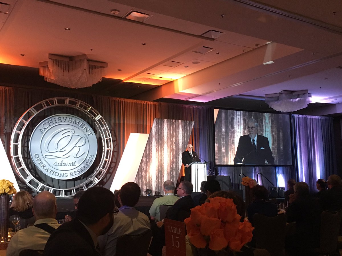 MartiFischetti's tweet photo. #Edelman2019 gala dinner #informs2019 #orms https://t.co/SyLDUYS4g5