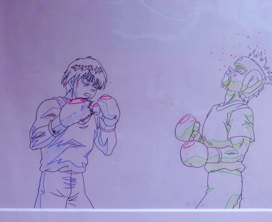 Hajime no Ippo anime cel