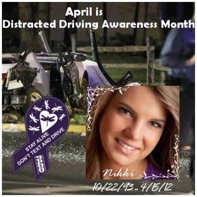 7 years ago tonight today Nikki was killed as a passenger in her friends car. When you have passengers in your car, it's your responsibility to keep them safe. DUI of cell phones is a deadly choice. This is the car Nikki was a backseat passenger in. This is reality. #noapologies