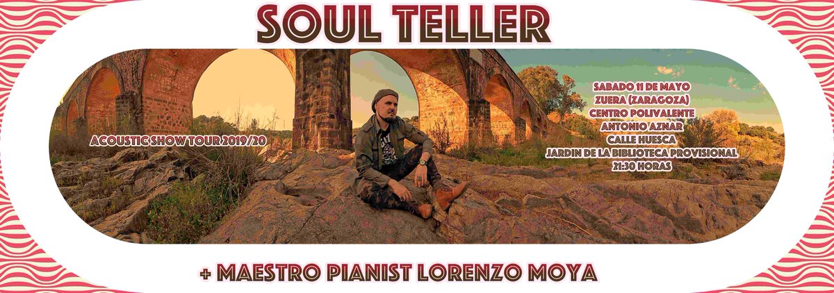 soul_teller's tweet photo. Sábado 11 de Mayo, destino Aragón Don't miss this fantastic show!!
#soulteller #miguelangeljulian #cooljerks #soulmusic #musicasoul #rne3 #juandepablos #williemitchell #boomitchell #royalstudios #memphissound #musicaenvivo #acousticshow #love #acousticshow #showacustico #aragon https://t.co/Q9qnlOFscp