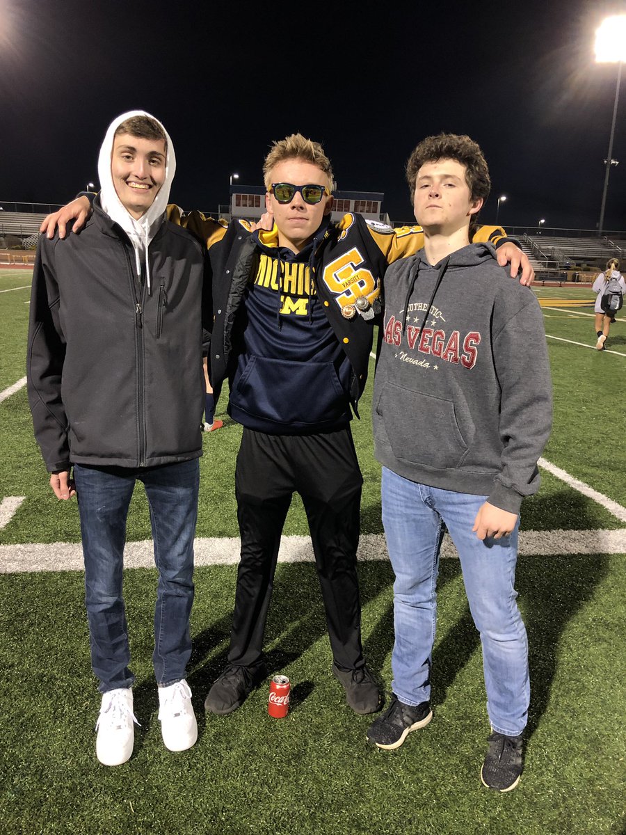 SouthLyonSoccer's tweet photo. Vote for who you think is the bigger South Lyon Girls Soccer fan.                 -Retweet = Conner Harris and his crew. 
-Like = Logan Doty and his crew. https://t.co/5PkK6I2WNQ