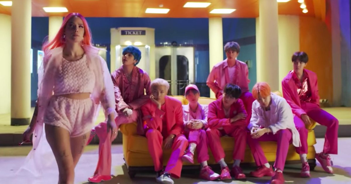 The intentions to subvert certain toxic tropes aren't obvious until AFTER you watch the full "Boy With Luv" music video. The teaser is seemingly set up to mirror BTS' past treatment of female love interests in "Boy In Luv" and "War of Hormone."