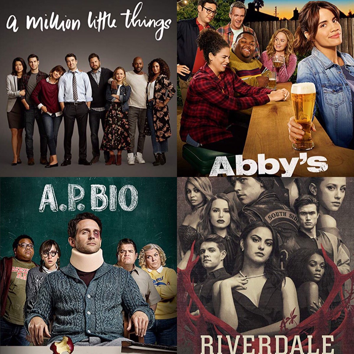 analgesicsleep's tweet photo. My 2019 #Watchathon TV show stats: #TheDeliveryMan #ThisIsUs #Riverdale #DeadlyClass #ADiscoveryofWitches #Superstore #DESUSandMERO #2DopeQueens #AMillionLittleThings #YoungerTV #APBioNBC #ImSorry #IFeelBad #TheBoldType #Abbys #SeeHappy https://t.co/cUXhZYbAB6