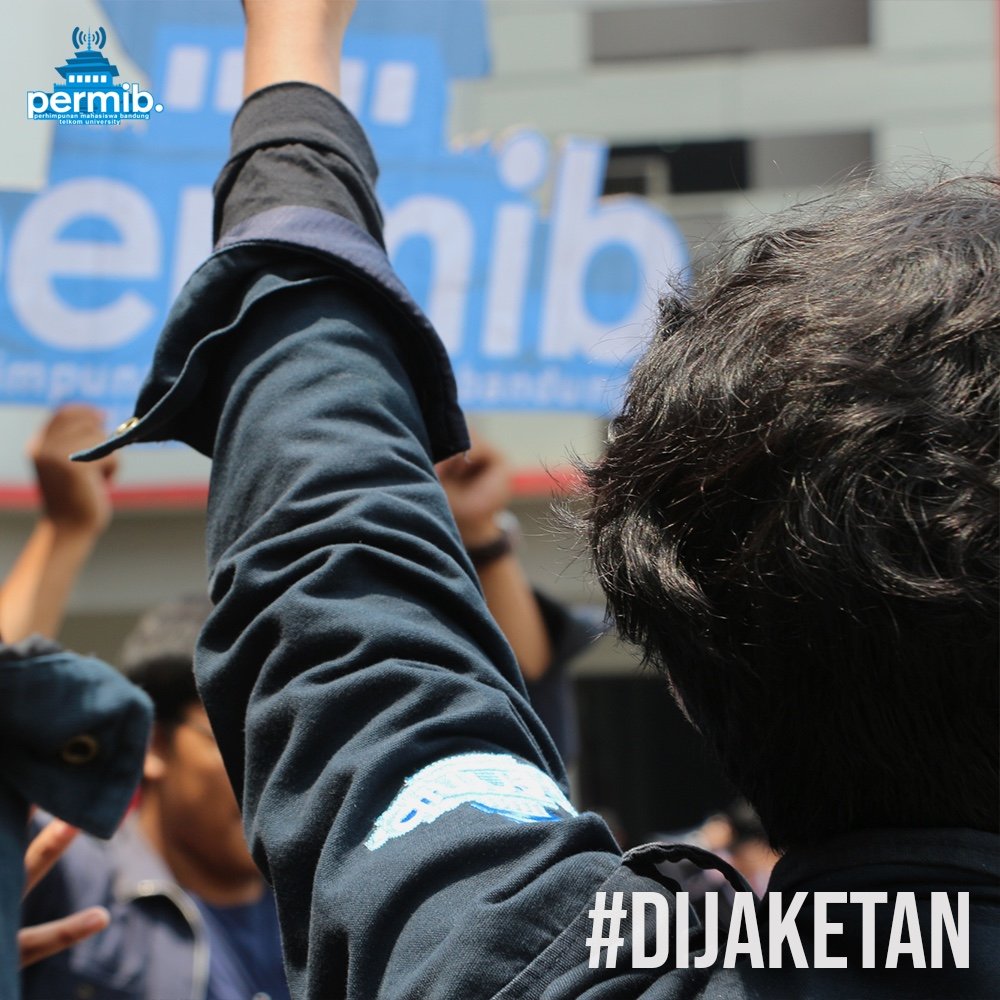 [ DIJAKETAN PERMIB ]

Wilujeng Enjing Wargi PERMIB!

Tong hilap, dinten salasa ieu dianggo nya jaket PERMIB na!

#PERMIBDay
Tong hilap #DIJAKETAN
#BANDUNG!?HADEPISANEUY!