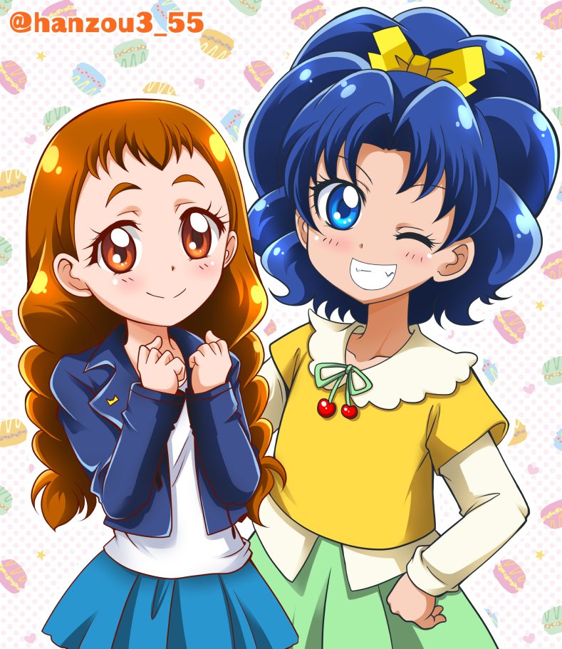 半蔵 ひまりちゃん誕生日おめでとうございます 漫画とかでは使いやすくて結構描いたけど イラストは思った程多く描いて無かった 有栖川ひまり生誕祭19 キュアカスタード生誕祭19