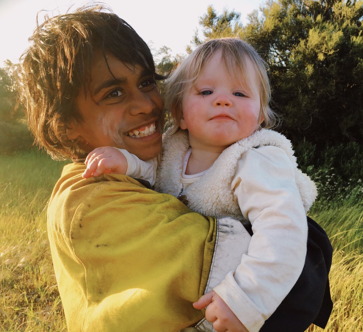 #TBT - Simone &amp; Marlee: inseparable.
#CARGOfilm #australianfilm #netflix #simonelanders #marleemcphersondobbins #workingwithkids #candidcam