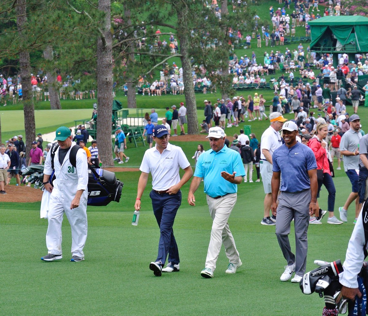 debuddecke's tweet image. What a great week to be at The Masters! Augusta National is everything it’s hyped to be. Great trip with ⁦@EricABarp⁩