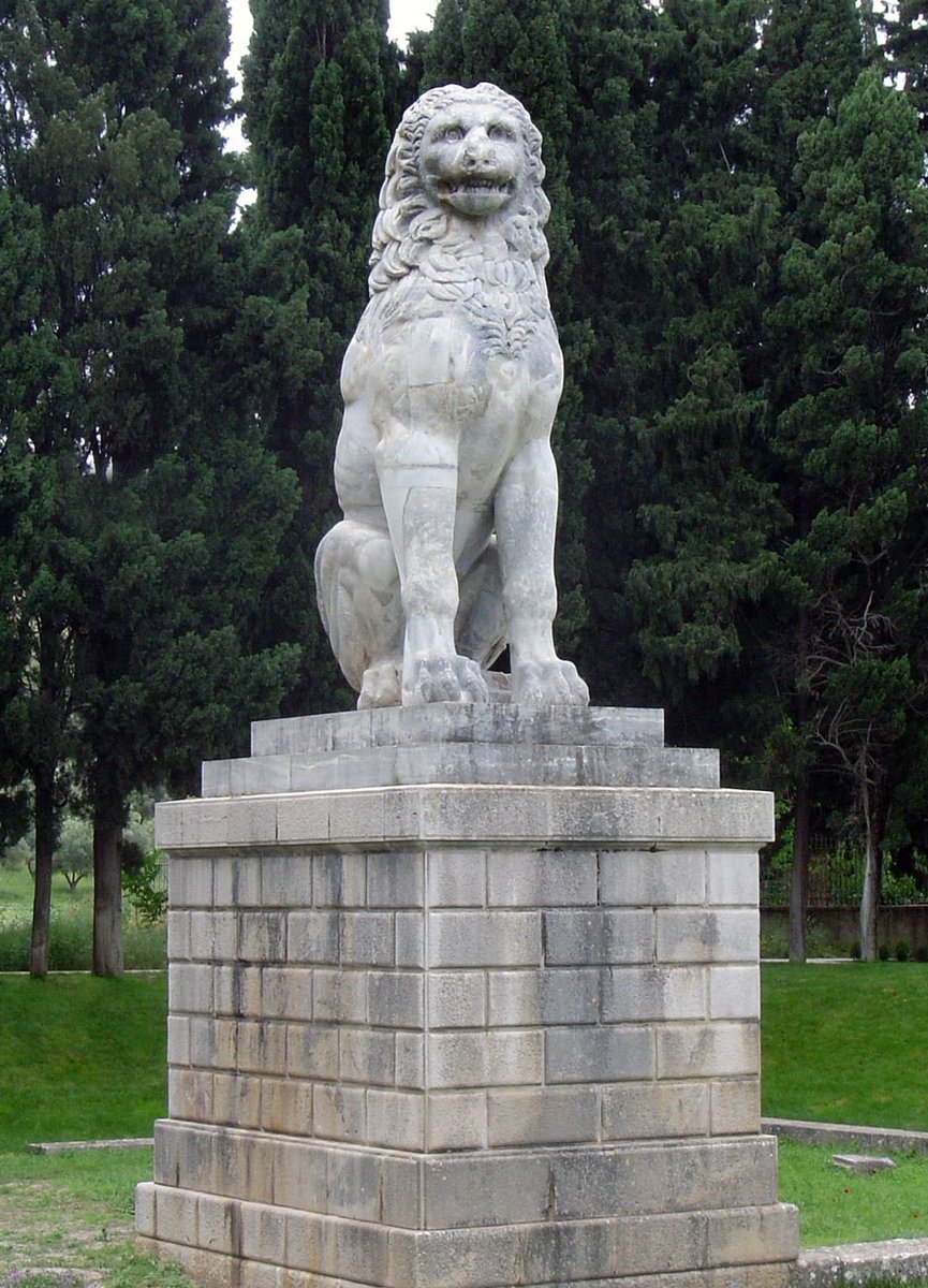 Derek The Hellenistic Age Podcast They Use The Lion At Chaeronea For The Bodies Of The Theban Sacred Band As Well Same With The Memorial Of Leonidas Of Sparta