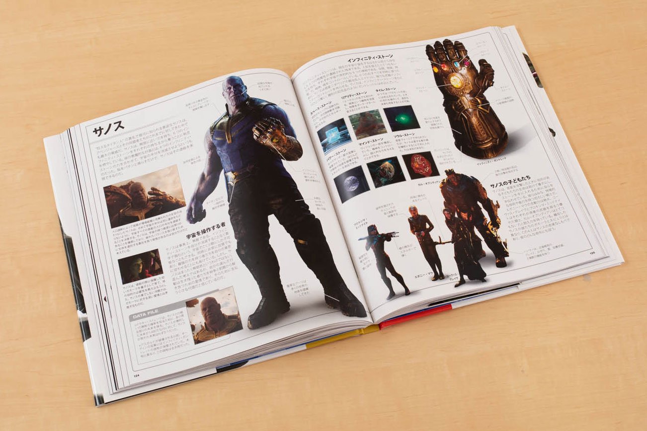 マーベル アベンジャーズ パンフ＆ビジュアルディクショナリー