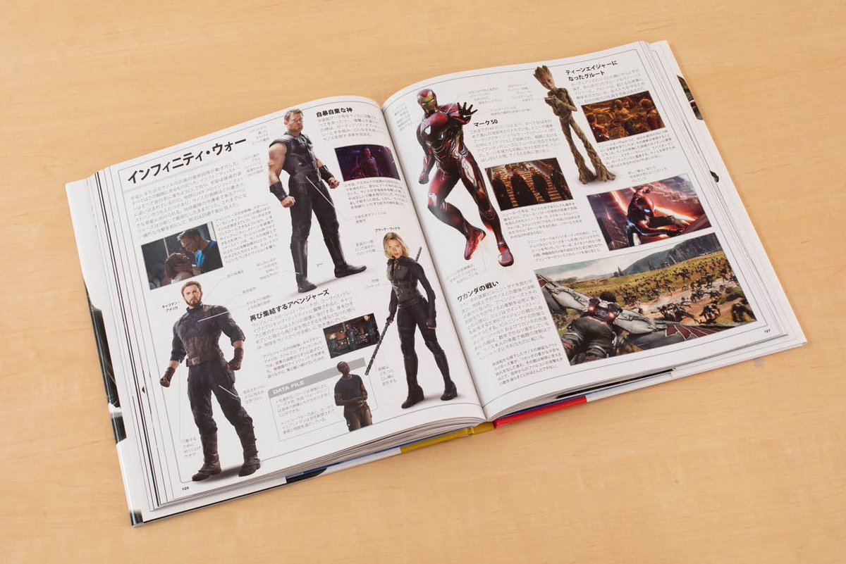 マーベル　アベンジャーズ　パンフ＆ビジュアルディクショナリー（日本語）セット MARVEL STUDIO VISUAL DICTIONARY マーベル・スタジオ
