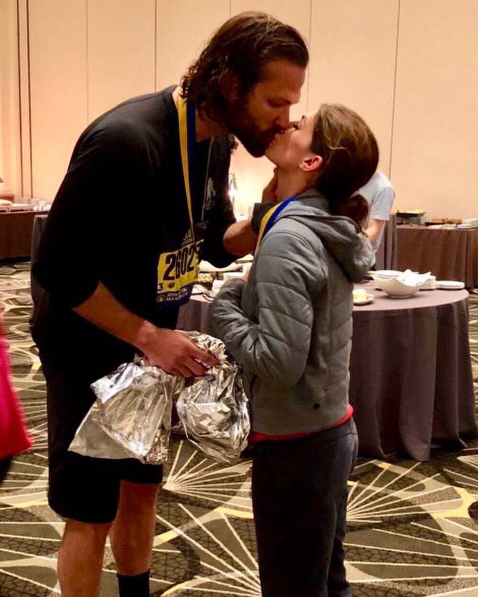 GenPadalecki's tweet image. I always thought that running was a solo sport but little did I know it takes a village to push you across the finish line. 

I couldn’t have done it without the support of everyone involved! Thank you!