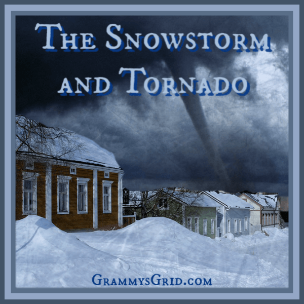 grammysgrid's tweet image. --&amp;gt; grammysgrid.com/the-snowstorm-… &amp;lt;--THE SNOWSTORM AND TORNADO - This Short Story Was Added to the SHORT STORY PROMPT LINK PARTY 4. Use the Prompt, Create Your Story, and Then Join the Party! #WritingPrompt #ShortStory #CreateAStory #WriteAStory
#LinkParty #GrammysGrid