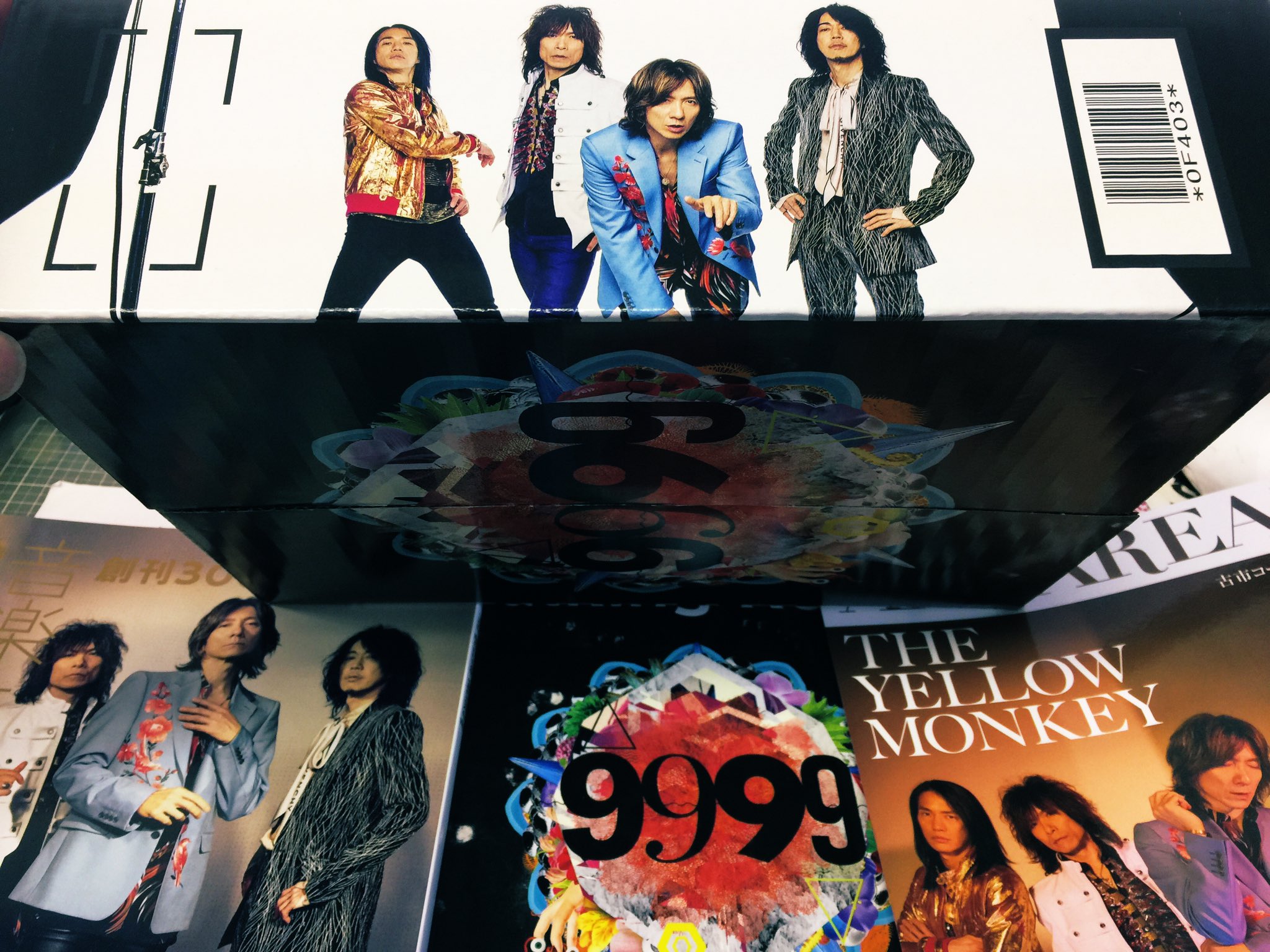 تويتر アしや 芦谷 耕平 على تويتر キターー The Yellow Monkey 19年ぶりのニューアルバム 9999 装丁格好良い Theyellowmonkey フォーナイン 世界最速9999 Tyms Greatfulspoonful T Co U1betdizlb T