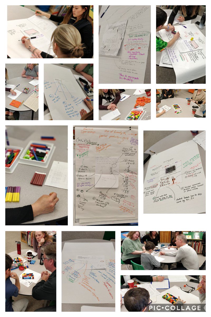 MrsSharonLin's tweet photo. LN16 Math Hub observing Ss at work, collaboratively analyzing Ss math thinking using CASMT protocol, co-planning intervention to move Ss along the #ContinuumOfMathThinking #EffectiveStrategies #BigIdeasOfNumber #FundamentalsOfMath @poplarroad_tdsb @LC3_TDSB @tdsb @nplc3_tdsb https://t.co/gtQagz55iE