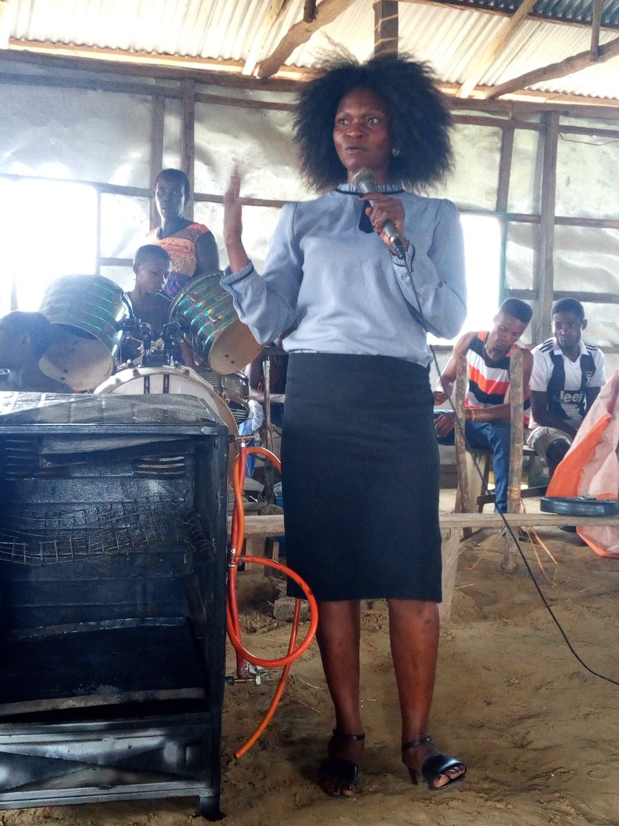 BLFngo's tweet photo. Promoting carbon reduction, maternal health and the capacities of creek women with new improved smoking kiln technology as supported by MADE (DAI), using both charcool and gas - matching local competences with global technology for gender balance! #Development #lifeskills #Fish https://t.co/1Wr6NglL7j