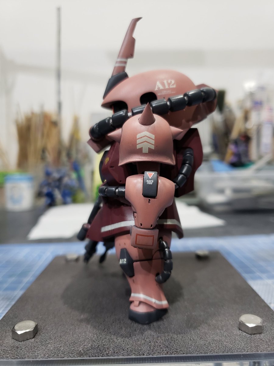 paintwork666's tweet photo. デカールは手持ちのガンダムデカールと少数ながらハルバルさんのデカールを使用させて頂きました(^^)#HALVAL #EIGHT　https://t.co/VWuQl1qCIB https://t.co/M5UBRSFB9n