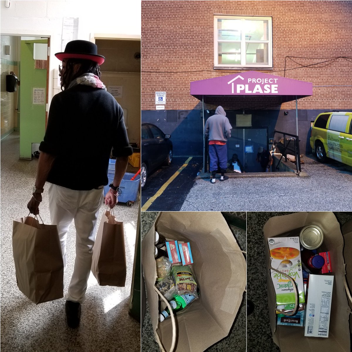 EagleLodgeNo1's tweet image. Our Appointed SW, Eddie Parker brought two (2) nice sized brown paper bags of groceries with him to donate during our #DayofService on Tuesday, April 9th 2019 for the #ProjectPLASE.

#MasonsCare #ELN8 #Baltimore #Freemasonry #BuildingBridges #AncientCraft #Freemasonry