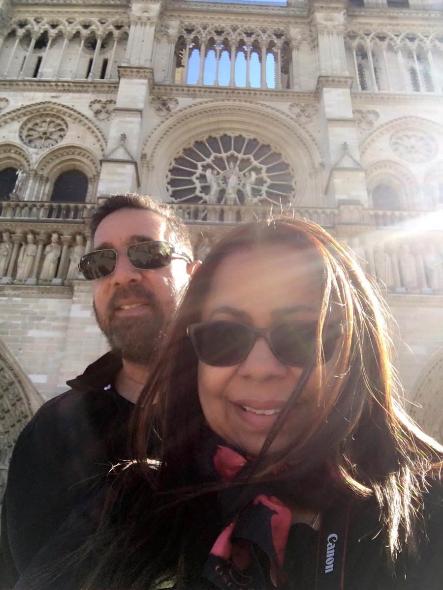 Heartbroken with the tragedy in Paris. Seeing #NotreDameCathedral burning was not something I was ready to see.  Sending my love and prayers to the people of France and global community for this tragedy.💔🇫🇷