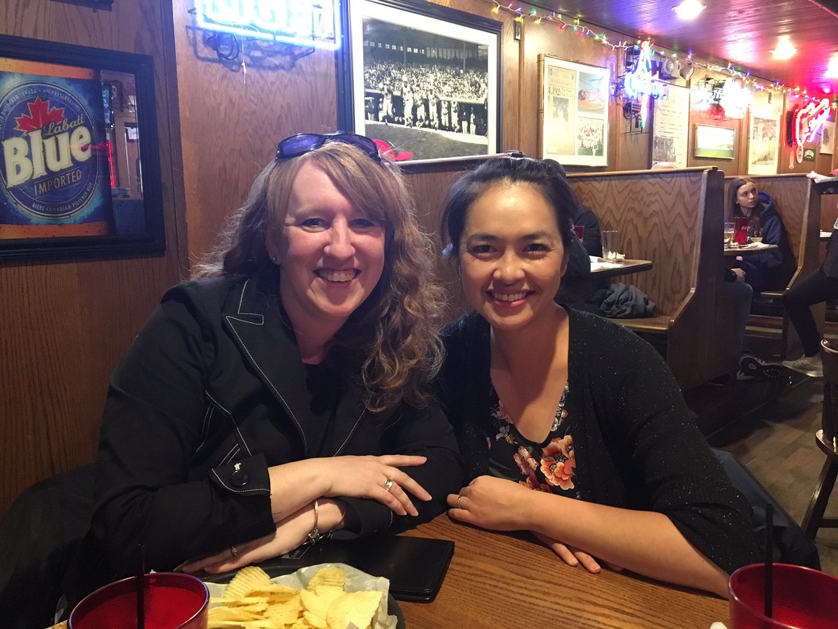 She happy to catch up with <a href="/ThatsVy/">Vy</a> today! Thanks for sharing with our students! Just missing <a href="/wachner/">person</a> - gotta get that Disney thing going again!
