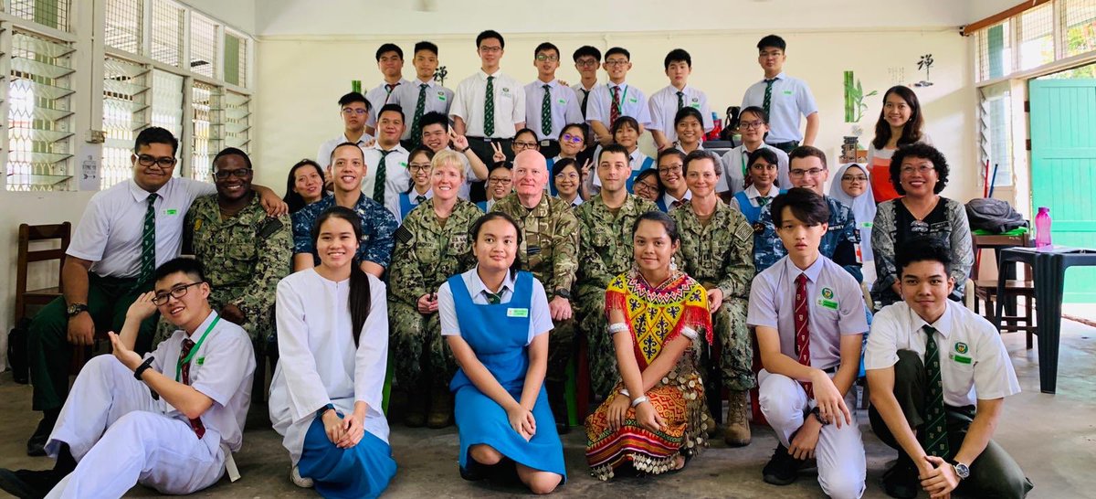 Excellent work in Sarawak by @PacificPartner UK personnel part of the engagements in Kuching visiting local schools and medical facilities #medicaljobs #militarymedic