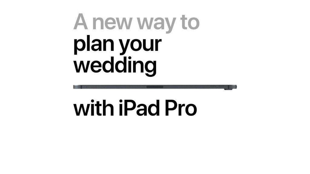 MobileFreeUK's tweet photo. iPad Pro — A new way to plan your wedding — Apple https://t.co/Cgv0YblPbp https://t.co/1kR1Dd8rAK