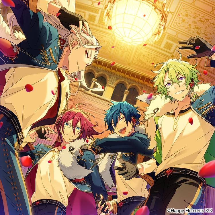 ensemble_stars's tweet photo. 【お知らせ】4月24日のTrickstar・Edenユニットソングアルバムリリースに向けて、アプリ内でカウントダウンメッセージを開始しました！ 
リリース日は限定ログインボーナスとしてダイヤ30個をプレゼント！詳細はアプリ内のお知らせをご覧ください♪ #あんスタ https://t.co/5jABYsTPUo