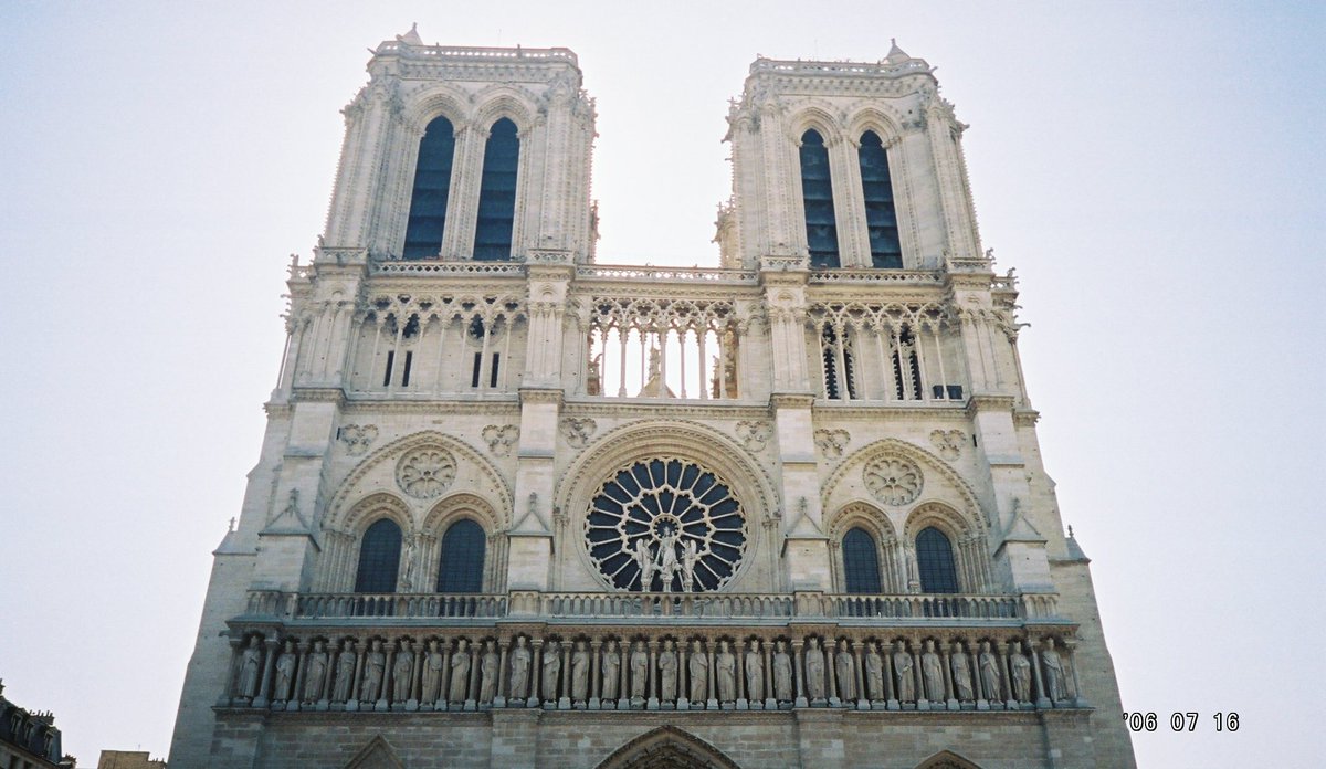 My own #NotreDameCathedral memories #2006.