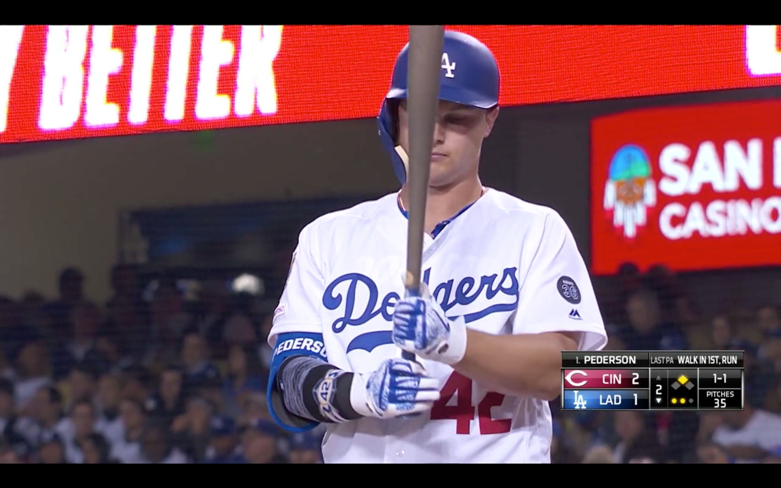 Jakob Fox on X: @UniWatch @yungjoc650 and @redturn2 appear to be wearing a  @stance Jackie Robinson sock as an armsleeve. Turner is also wearing his  pants up, which he normally doesn't do.