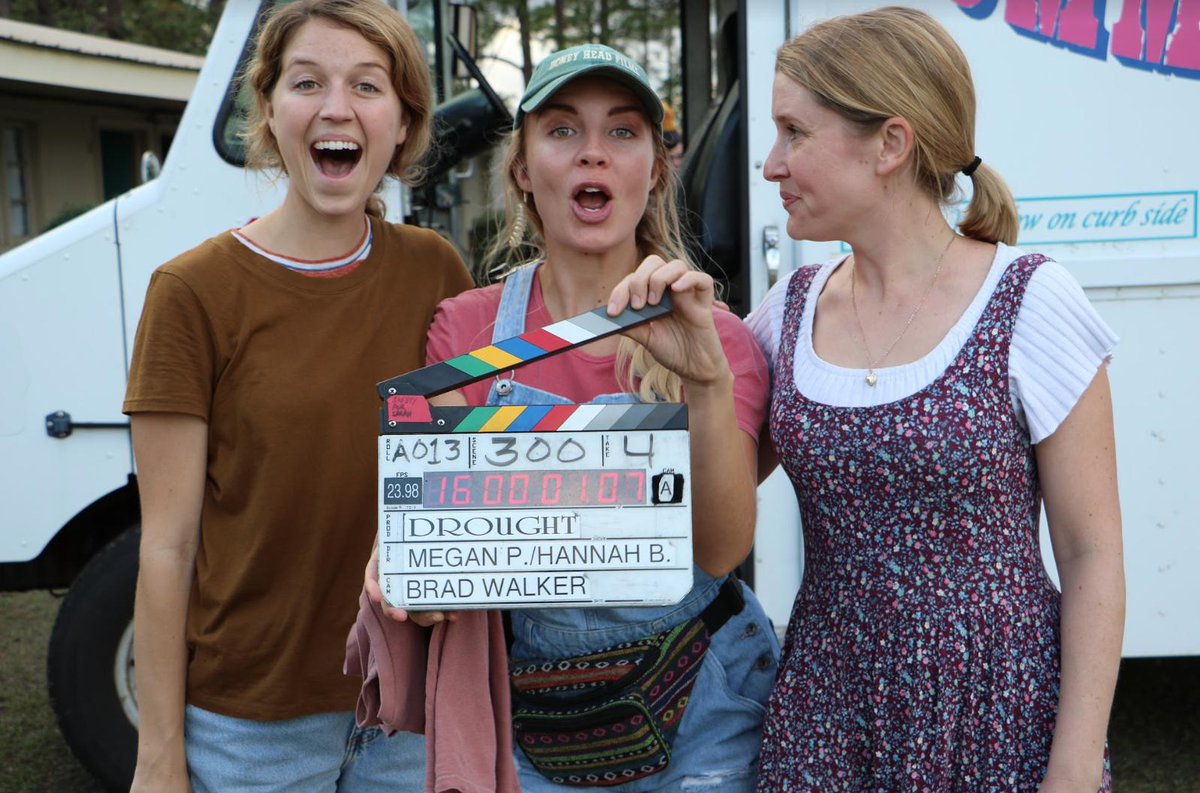 DroughtTheMovie's tweet photo. Hey y'all - we made a movie! ⚡️ Little BTS from our very last production day with our ROCKSTAR MOST AMAZING INSANELY TALENTED 1ST AD (among other things) #KristiRay. Hop over to Insta & follow her company @honeyheadfilms and show your 💙 for a fellow #femalefilmmaker https://t.co/P1Aa9t2y3N