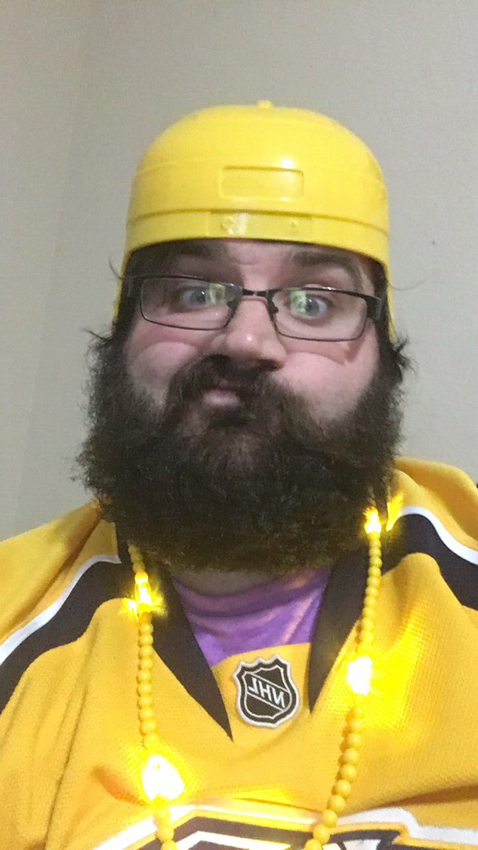 BeardedPorkchop's tweet photo. Feeling cute, might chant Bishop’s name and tell him how much he sucks later, idk. @PredsNHL #preds https://t.co/45nFgkXZ0r