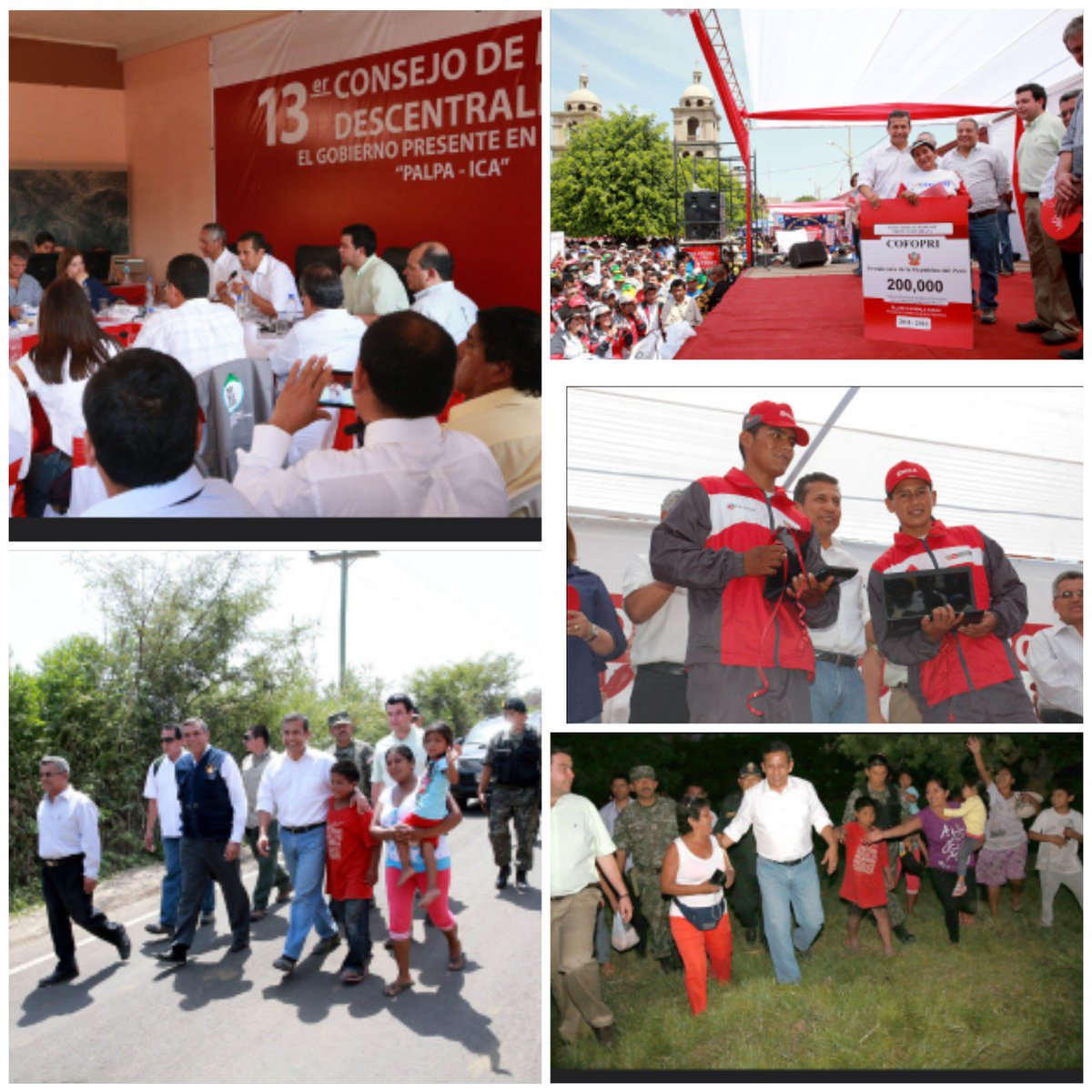johanalad's tweet photo. #HoyRecordamos que el ex pdte @Ollanta_HumalaT inauguró obras del Proyecto Especial Binacional Puyango-Tumbes (2013), el corredor vial "Tramo I", entregó títulos de propiedad y laptops a beneficiarios del programa Beca 18
(2014) #Ica e inauguró el Puente Murga #Pisco(2015). https://t.co/njYzQcNPgi