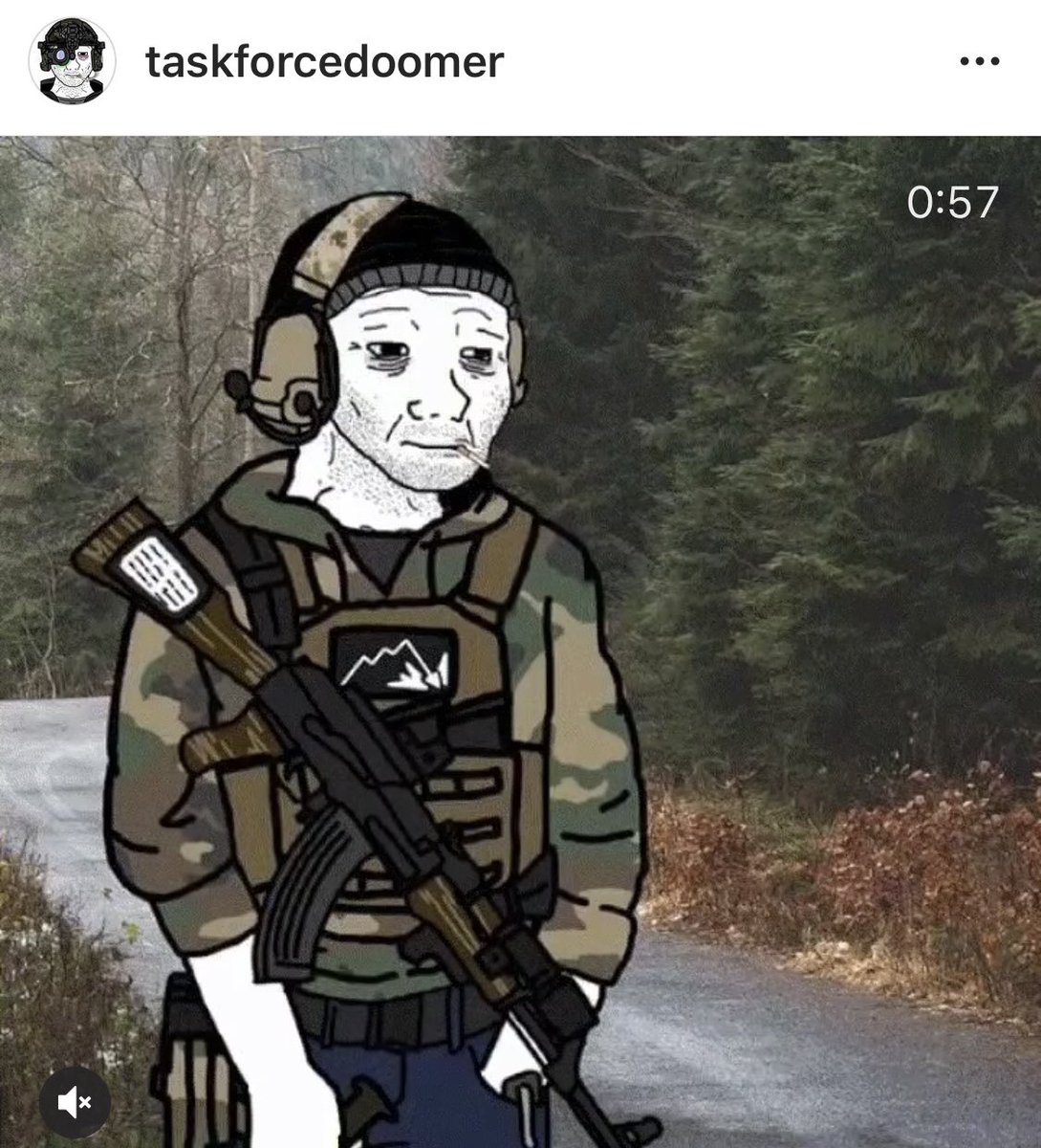 WeaponOutfitter's tweet photo. I loved the 30 year old boomer meme because it was so positive and optimistic.

New Wojack of choice: #taskforcedoomer https://t.co/RbIstgzI7Y