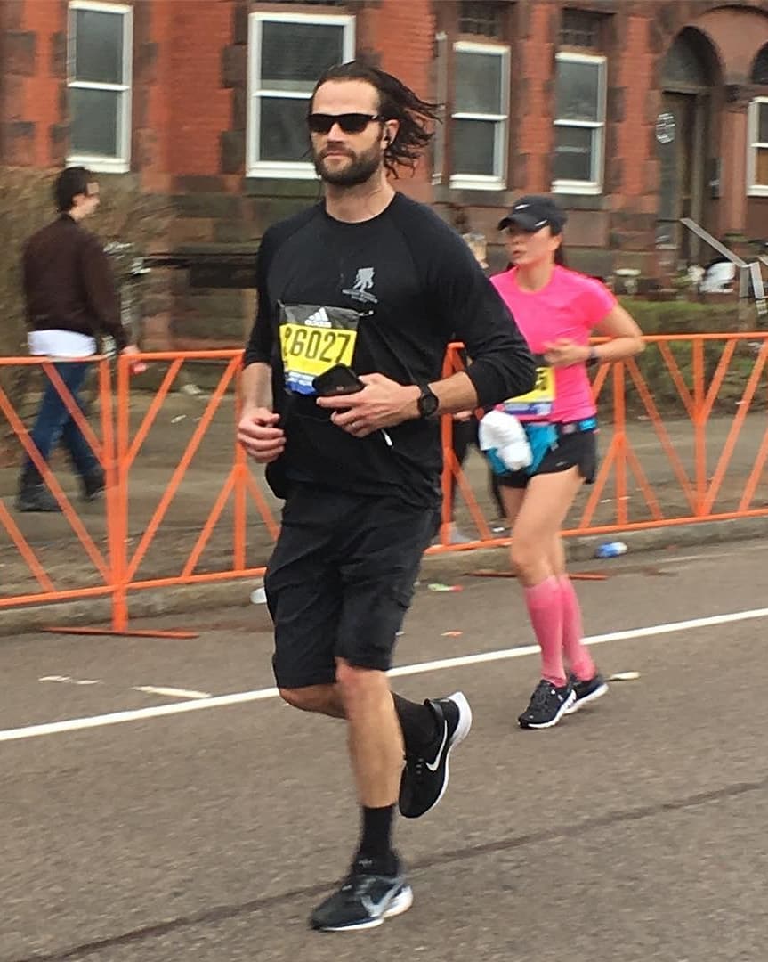 Team_SamW's tweet image. Only @jarpad can run a marathon like he's walking the runway 😍❤️
#BostonMarathon #RunPadsRun