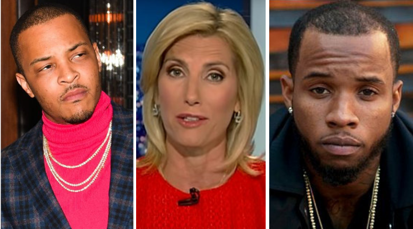 Complex's tweet photo. T.I. and Tory Lanez call Laura Ingraham out on her FOX News report about Nipsey Hussle: https://t.co/6EpSl2cFjr https://t.co/EWlGHWHtz3