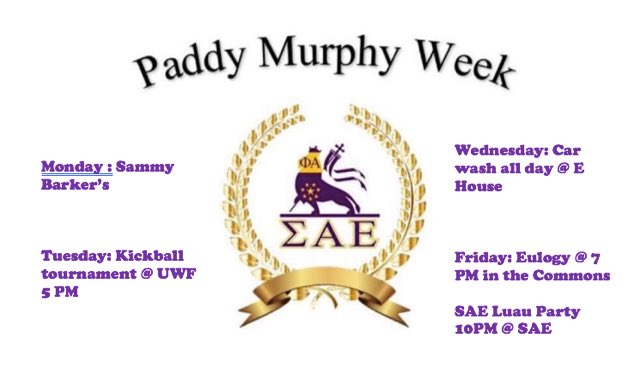 Paddy Murphy Week is Here❗️
