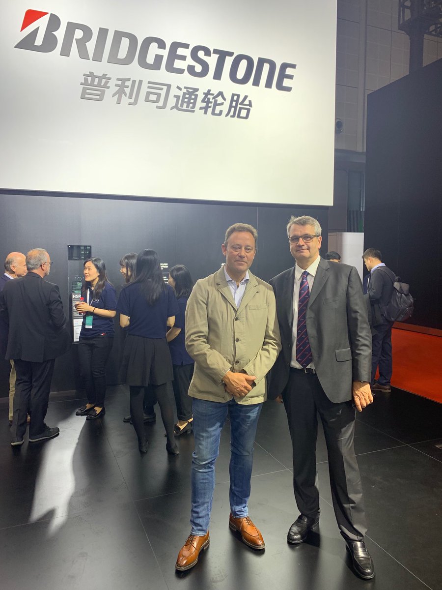 XHorent's tweet photo. ⁦@BridgestoneFR⁩ ⁦@CdeValroger⁩ in #AutoShanghai https://t.co/z7iViEB9K9