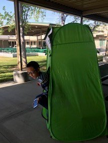 LisaLista73's tweet photo. I scored an amazing @Flipgrid tent at @CVUSDTech #ChET19! Students recording 1st videos this week. To decrease the stress of junior high students recording themselves they created groups and replied to a non-academic topic. Check back I'll post Thursday! @WoodcrestJHS @jones_don https://t.co/bFEDVp1o2B