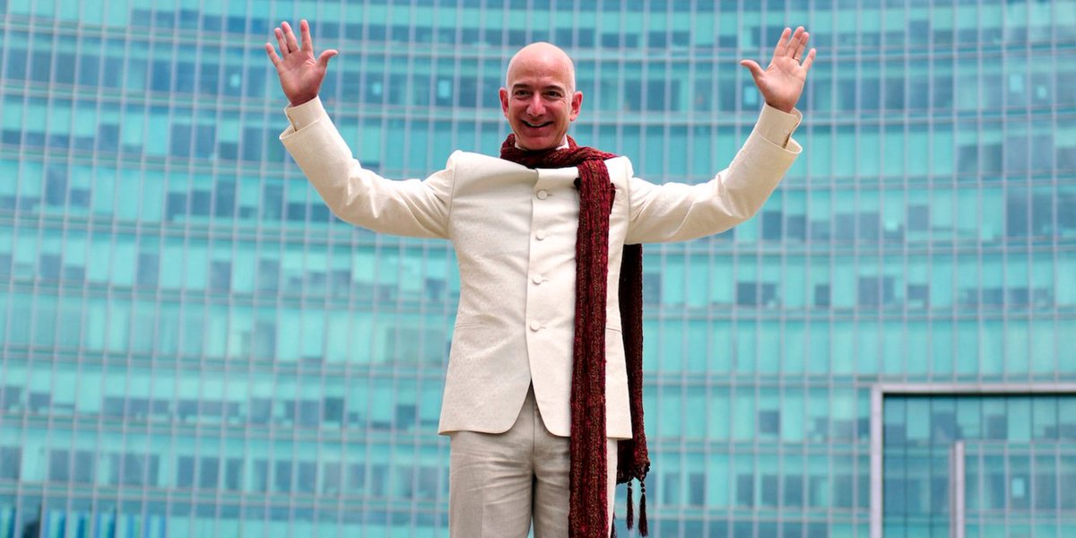 7msharris's tweet photo. Jeff Bezos is the richest person alive — here's how he makes and spends his billions https://t.co/wN7CClXWEo https://t.co/Iw7ylfpYS6