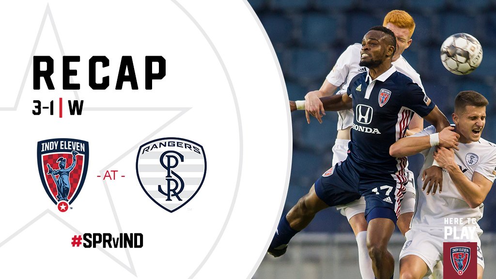 IndyEleven's tweet photo. 📰 RECAP | Dane Kelly's brace gives the #BoysInBlue a 3-1 win on the road against @SwopeRangers
📝 The full rundown...➡️ https://t.co/Z07YdRfkr3
#SPRvIND | #HereToPlay | #IndyForever https://t.co/lGMjSCikUJ