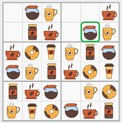 csejairoalberto's tweet photo. @iSolvePuzzles @iSolvePuzzles #CoffeeSuDoKu6x6Solution  #CoffeeSudokuSolution  #iSolvePuzzles @crucigramese  @SudokuTricks  #GimnasiaMental  #ThreeStepsSolution @genteconvos @zonadegenios #Apr152019 #FelizLunes #HappyMonday @acertijosymas  @puzzler_no1 

Yes, I can.

Solución en tres pasos: https://t.co/tyiNgXri3T