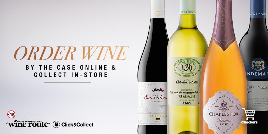 CheckersSA's tweet photo. At Checkers, we’re making Easter entertaining even better! Simply order your wine online and collect in-store the next day. Order online now: >> https://t.co/3aiVYpGwj6 Deals valid from 15 April – 5 May 2019. #ExtraordinaryEaster https://t.co/P1QsmmIxqg